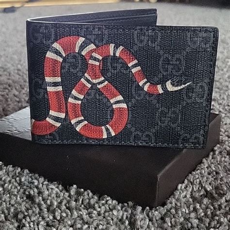 gucci belt with snake fake|authentic gucci snake wallet.